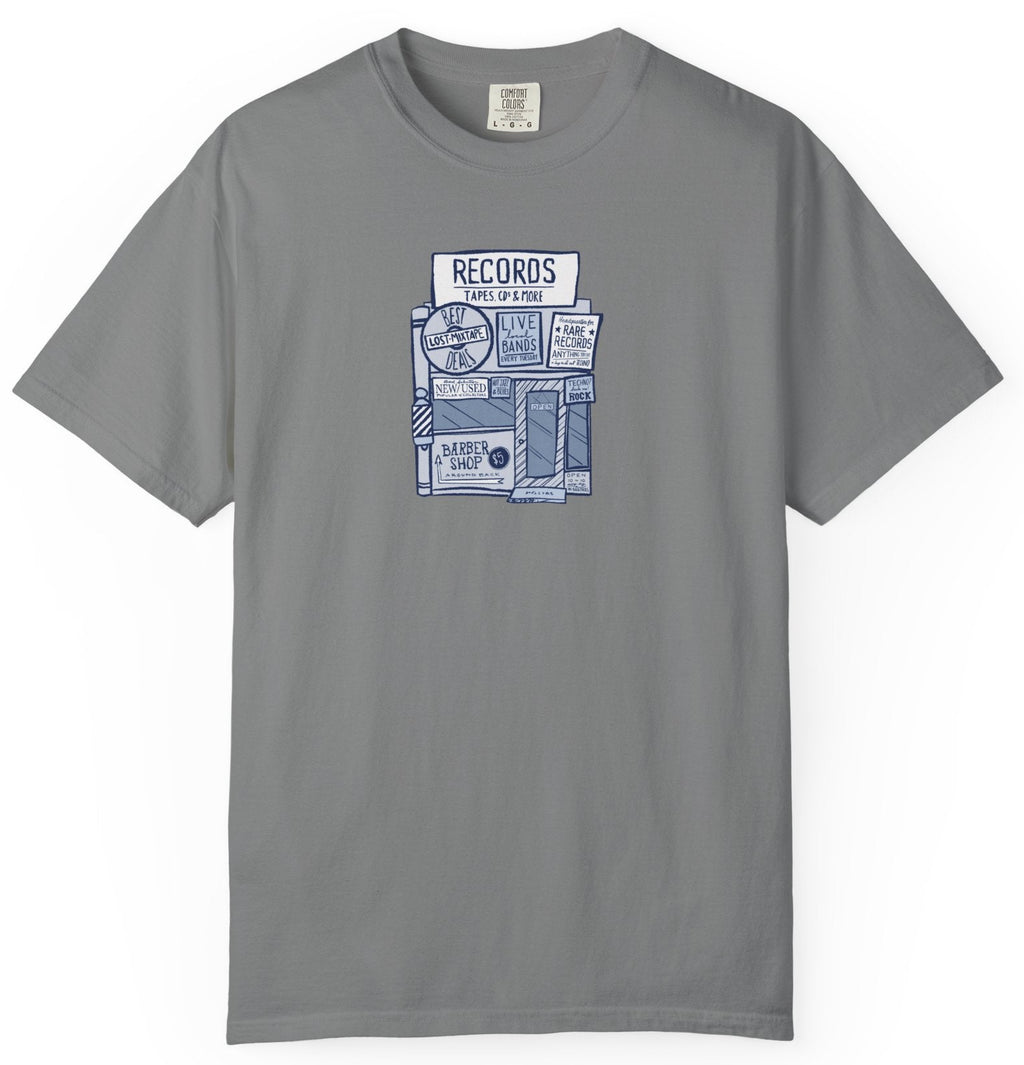 no techo tshirt in gray