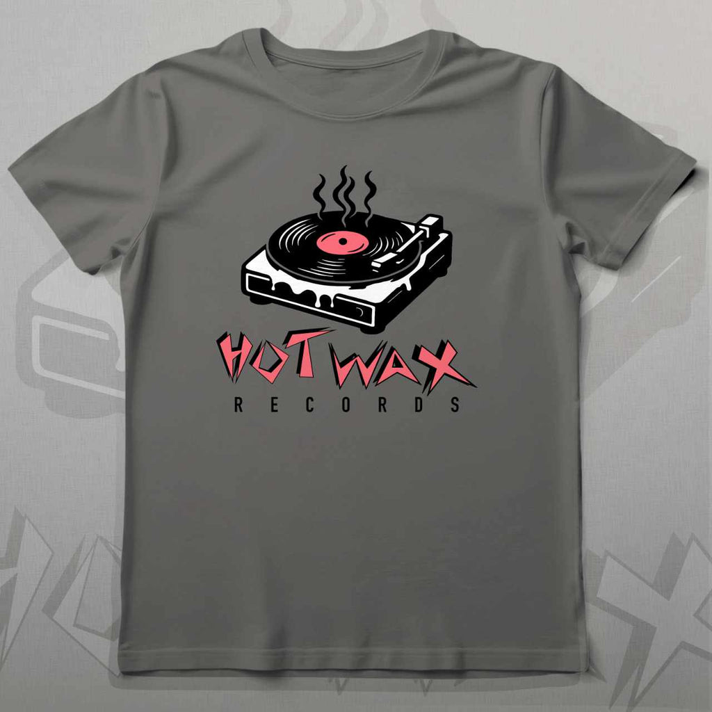 Hot Wax Records Turntable T-Shirt
