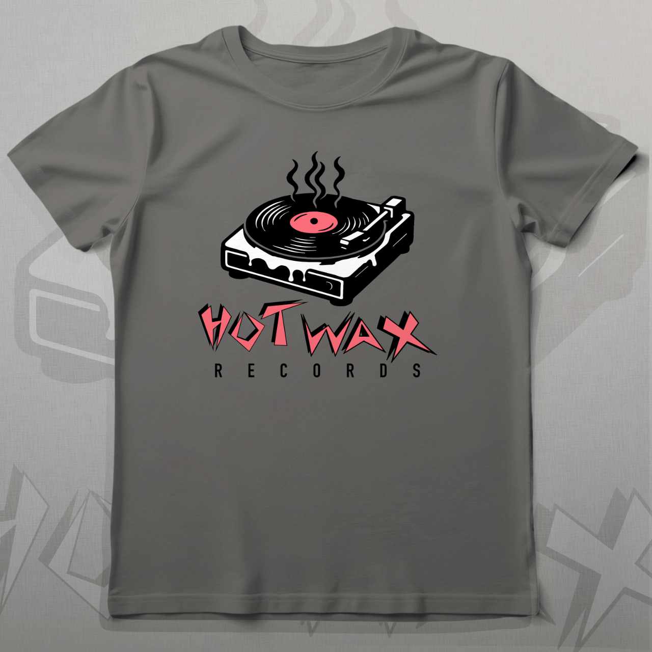 Hot Wax Records Turntable T-Shirt