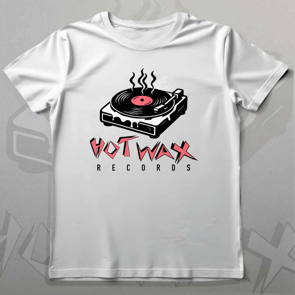 Hot Wax Records Turntable T-Shirt