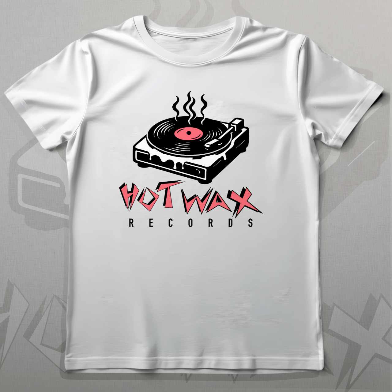 Hot Wax Records Turntable T-Shirt