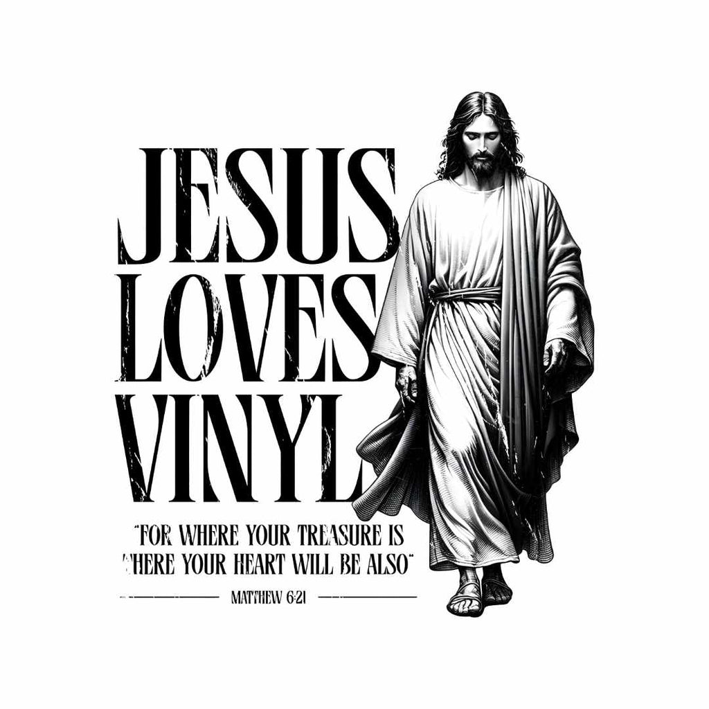 Jesus Loves Vinyl T-Shirt