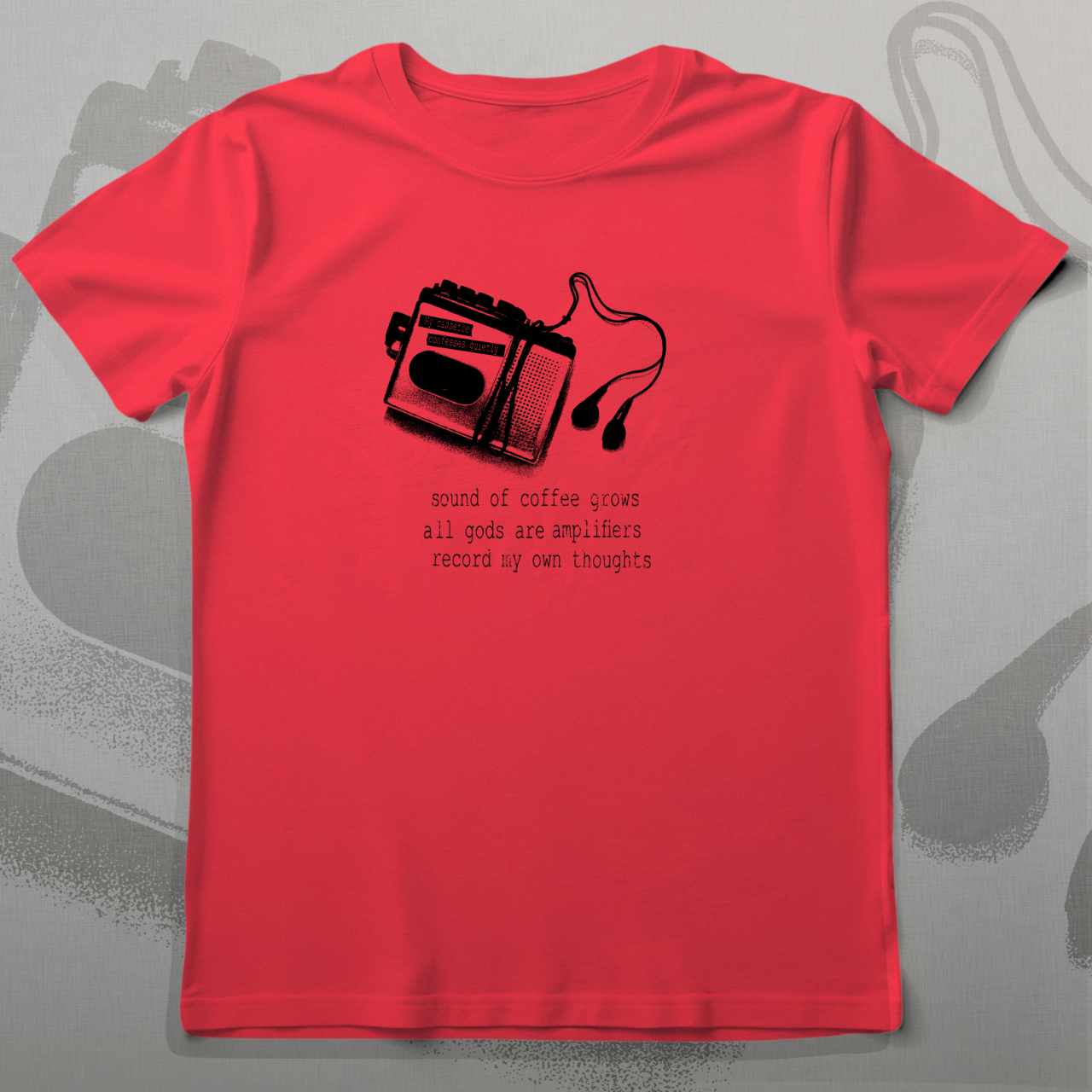 My Cassette Confesses Quietly T-Shirt