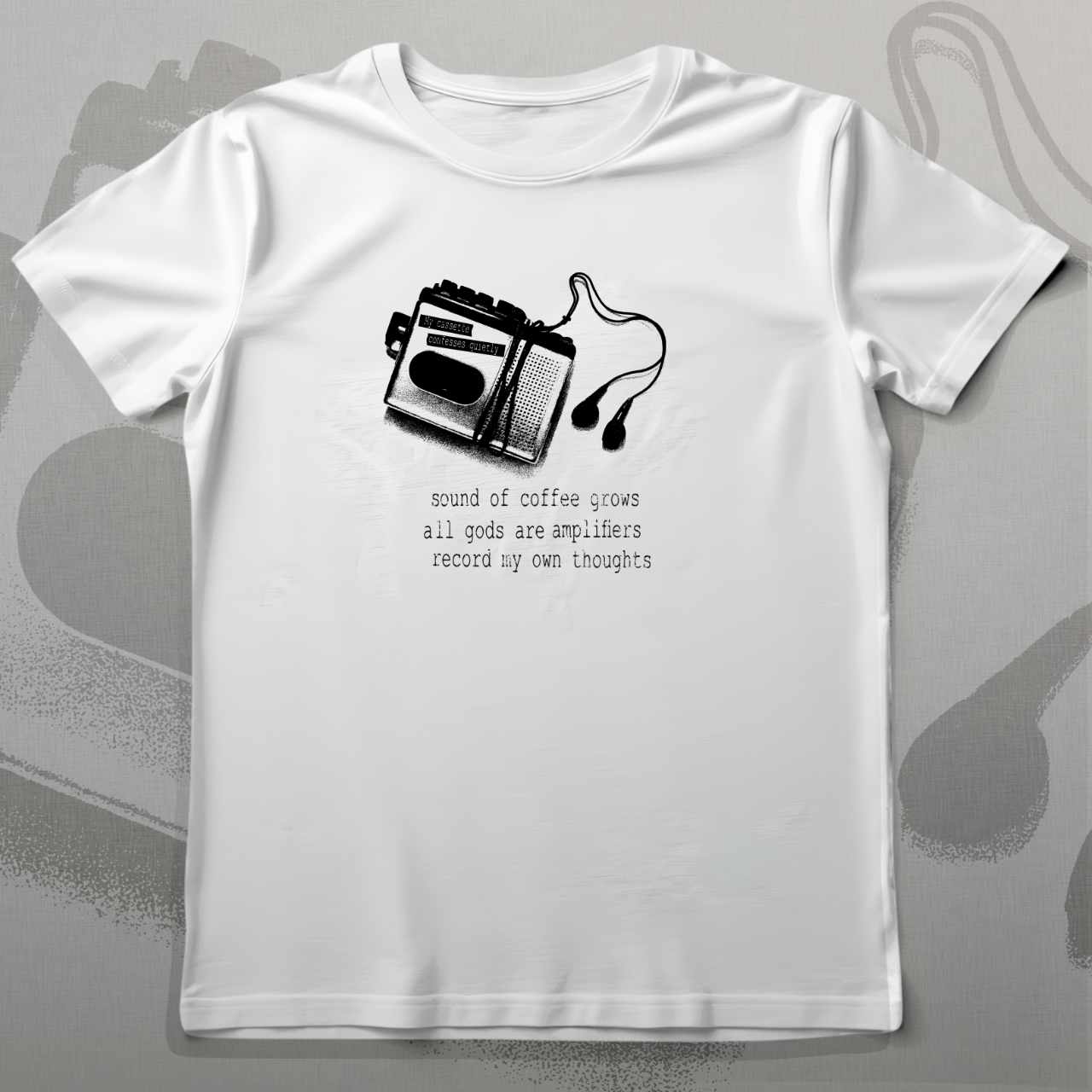 My Cassette Confesses Quietly T-Shirt